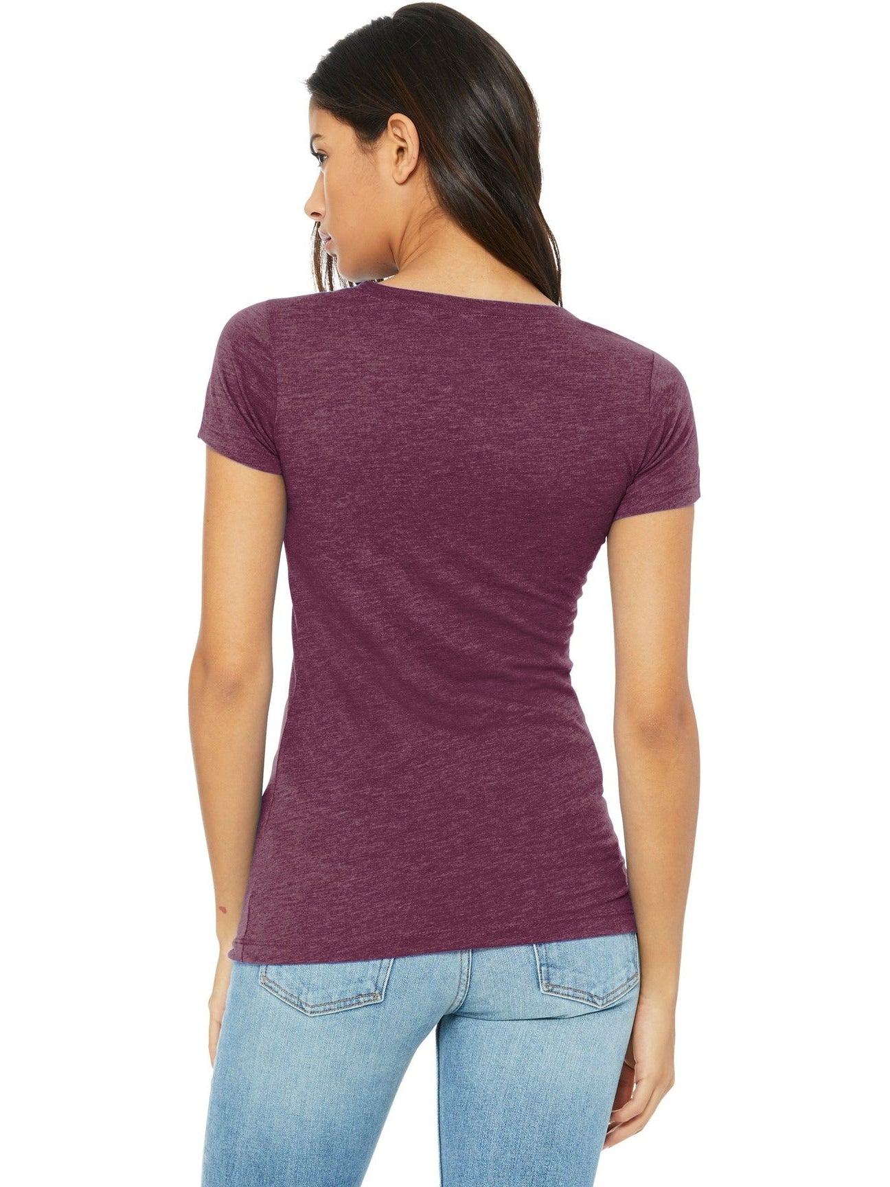 no-logo Bella+Canvas Ladies Triblend Short Sleeve Tee-Regular-Bella&Canvas-Thread Logic