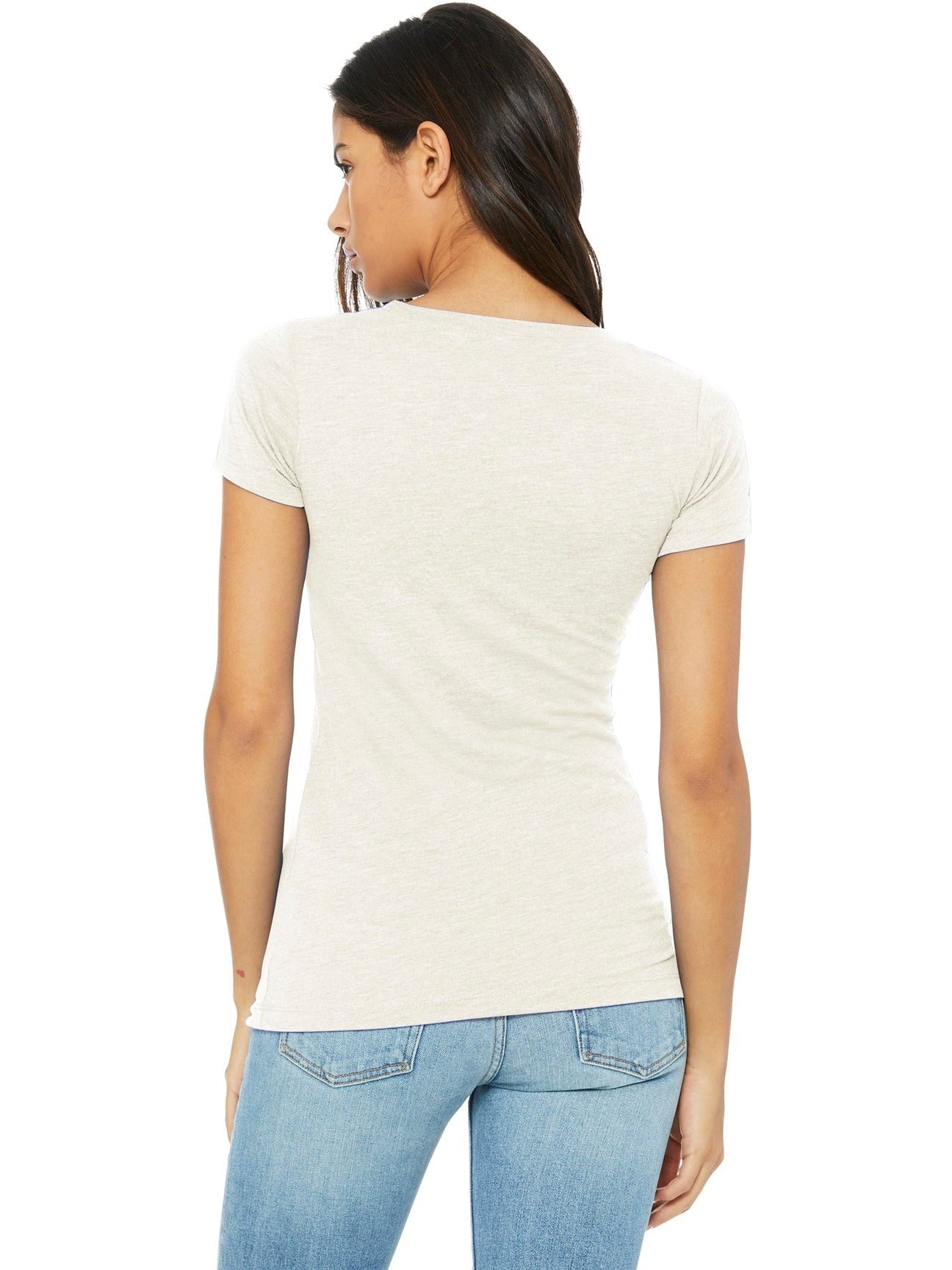 no-logo Bella+Canvas Ladies Triblend Short Sleeve Tee-Regular-Bella&Canvas-Thread Logic