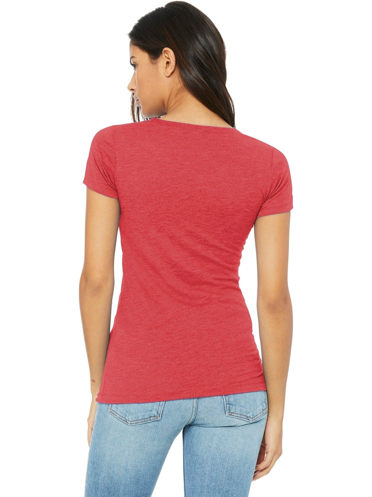 no-logo Bella+Canvas Ladies Triblend Short Sleeve Tee-Regular-Bella&Canvas-Thread Logic