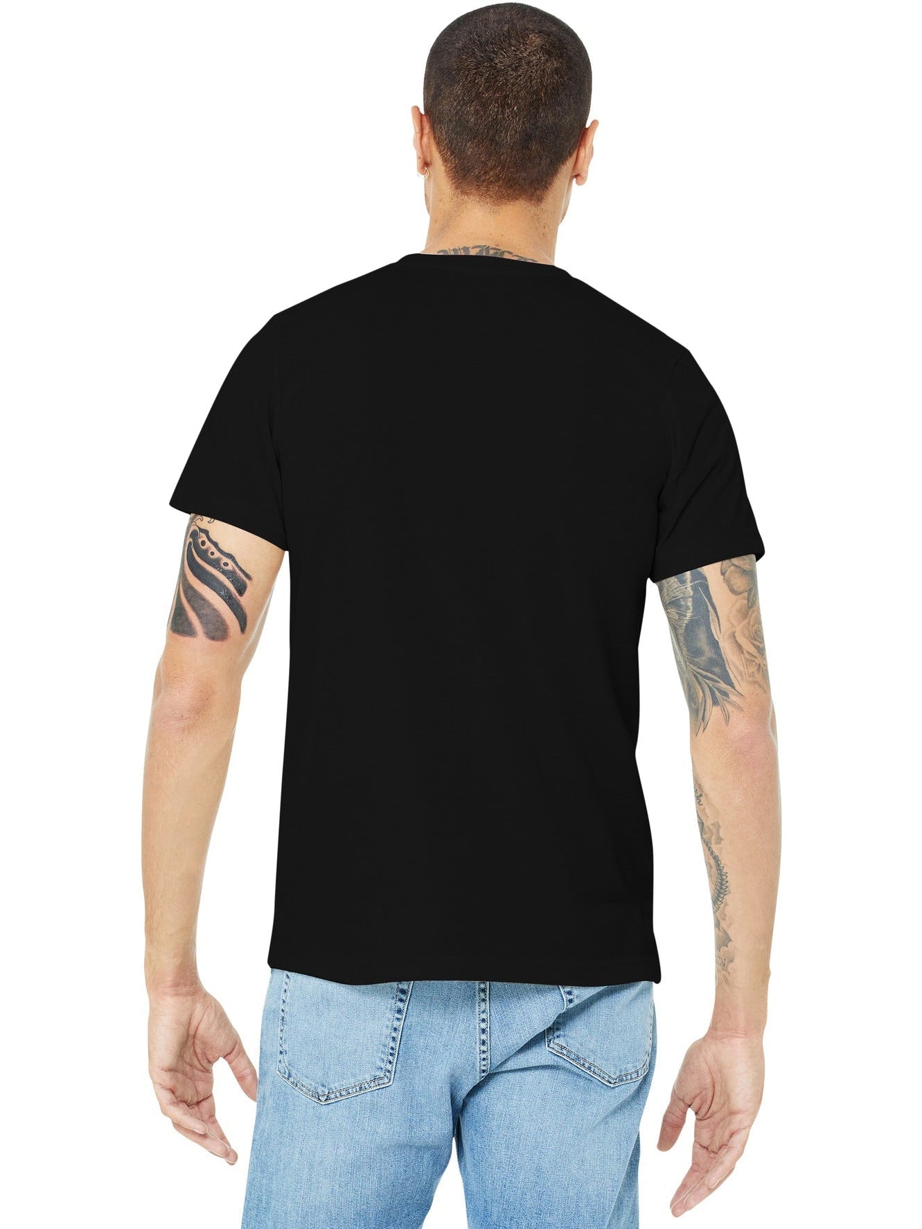 no-logo Bella+Canvas Made In The USA Jersey Short Sleeve Tee-Regular-Bella&Canvas-Thread Logic