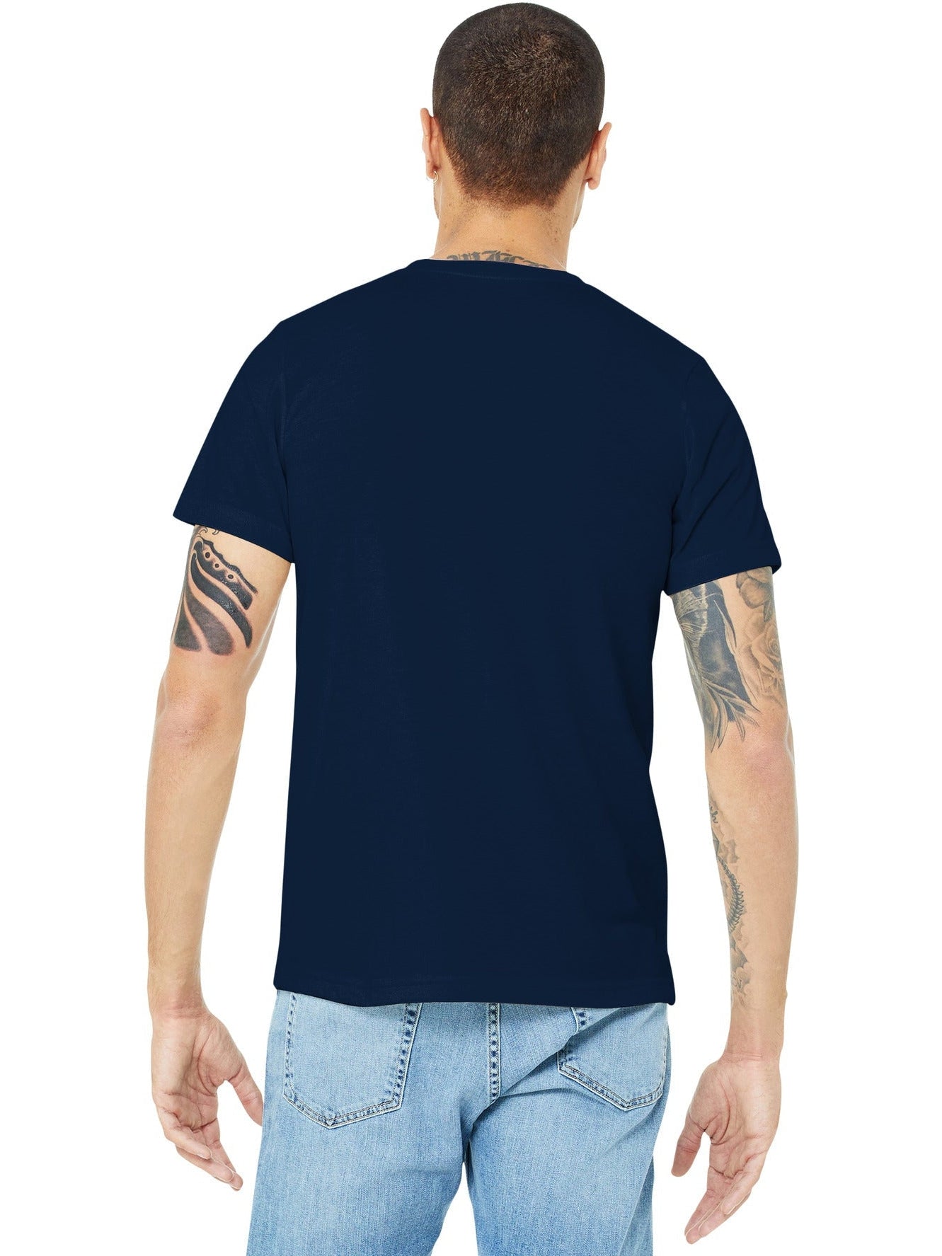 no-logo Bella+Canvas Made In The USA Jersey Short Sleeve Tee-Regular-Bella&Canvas-Thread Logic