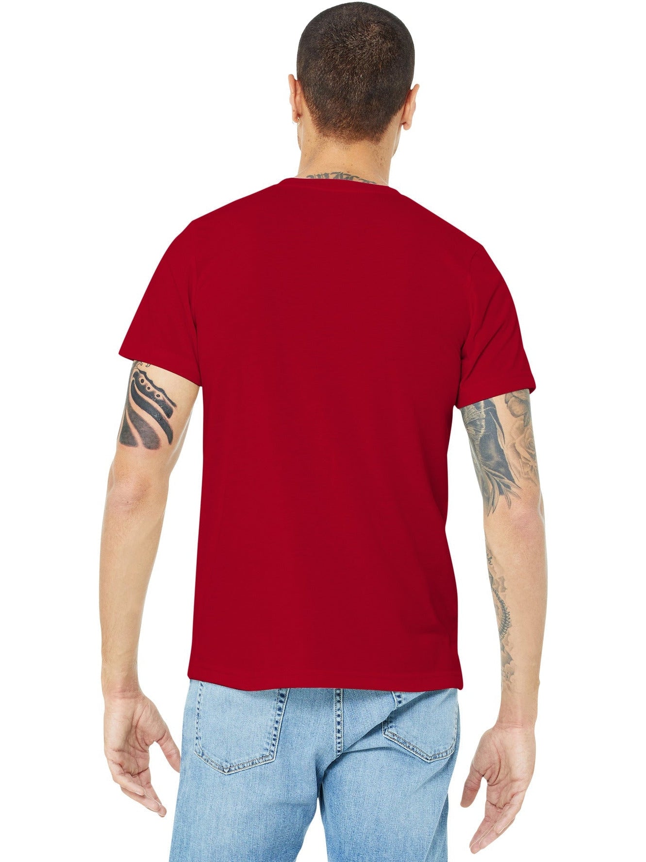 no-logo Bella+Canvas Made In The USA Jersey Short Sleeve Tee-Regular-Bella&Canvas-Thread Logic