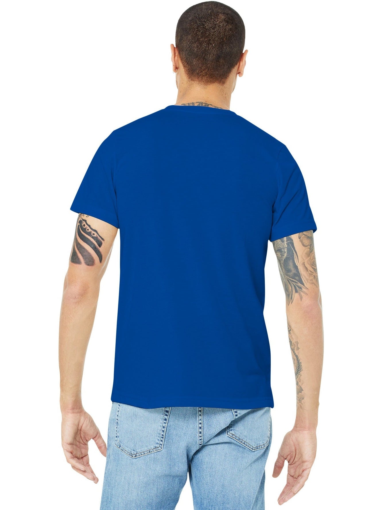 no-logo Bella+Canvas Made In The USA Jersey Short Sleeve Tee-Regular-Bella&Canvas-Thread Logic