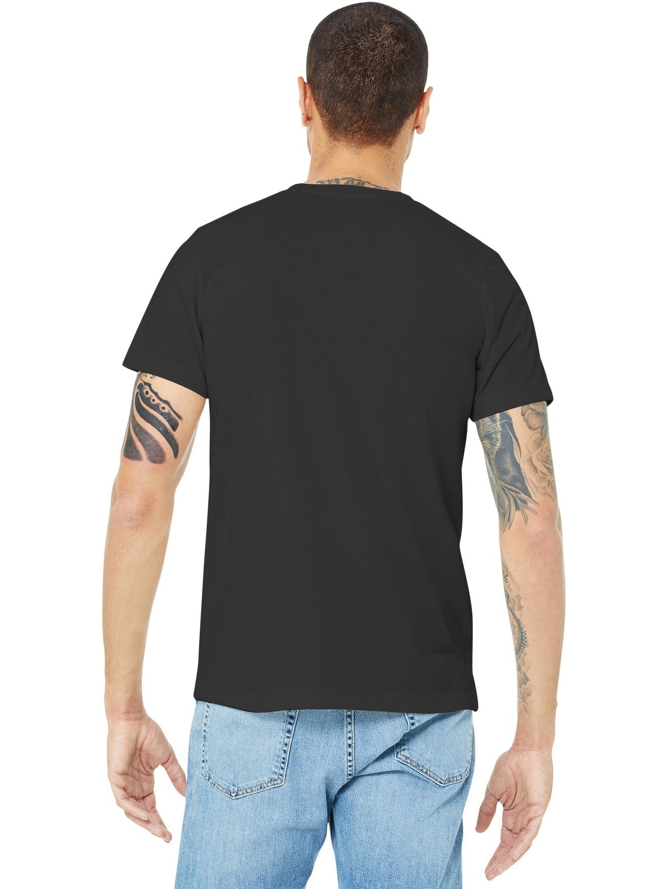 no-logo Bella+Canvas Made In The USA Jersey Short Sleeve Tee-Regular-Bella&Canvas-Thread Logic