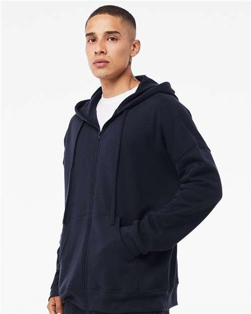 no-logo Bella+Canvas Sponge Fleece DTM Full-Zip Hoodie-Apparel-Bella&Canvas-Thread Logic