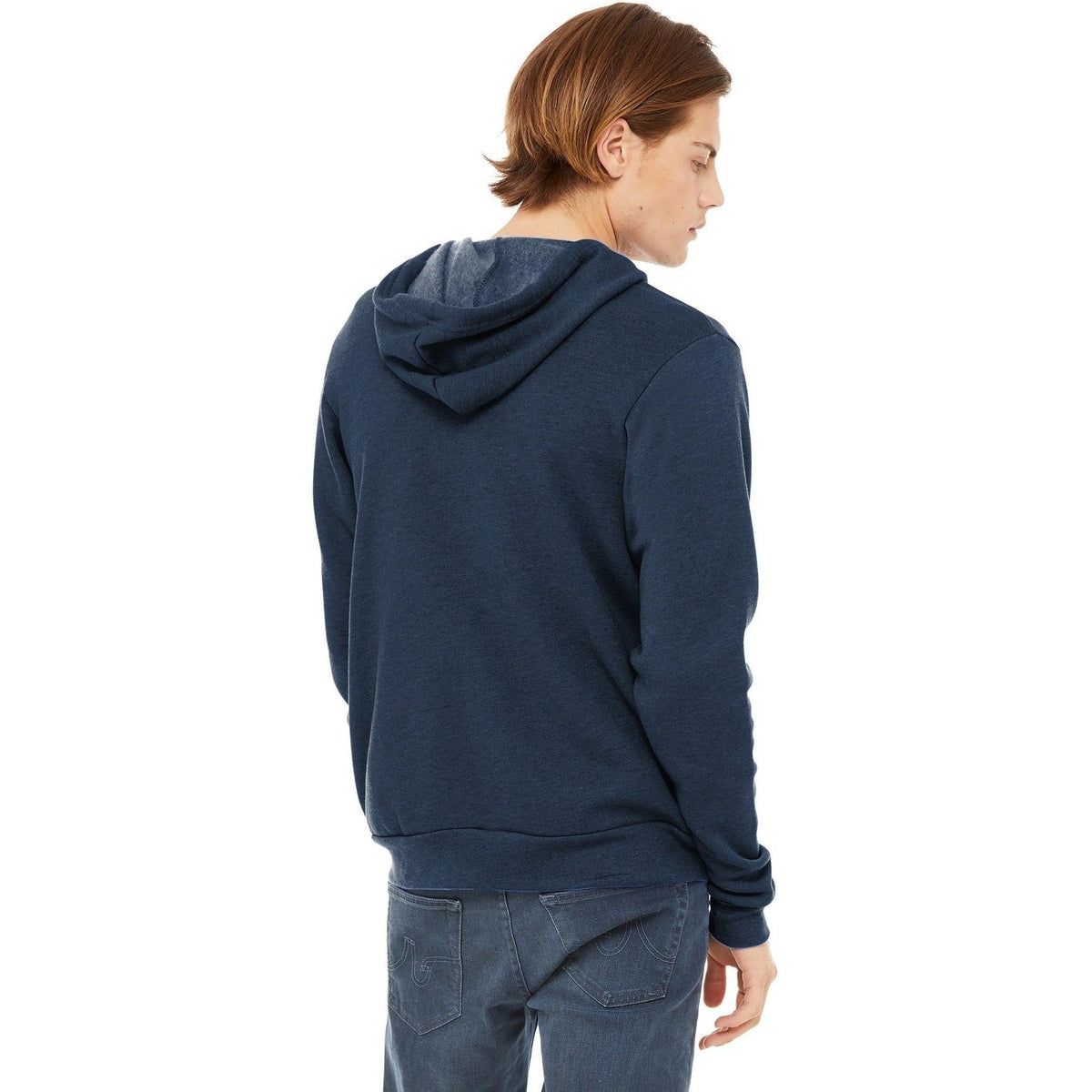 no-logo Bella+Canvas Sponge Fleece Full-Zip Hoodie-Regular-Bella&Canvas-Thread Logic