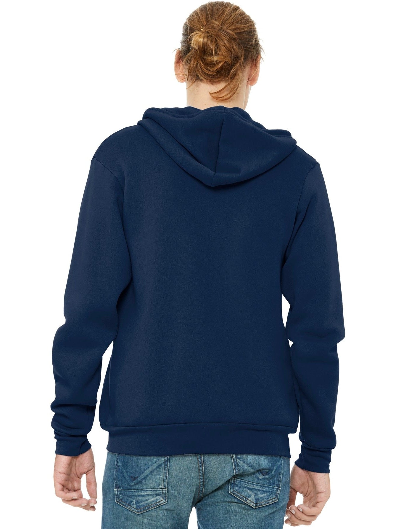 no-logo Bella+Canvas Sponge Fleece Full-Zip Hoodie-Regular-Bella&Canvas-Thread Logic