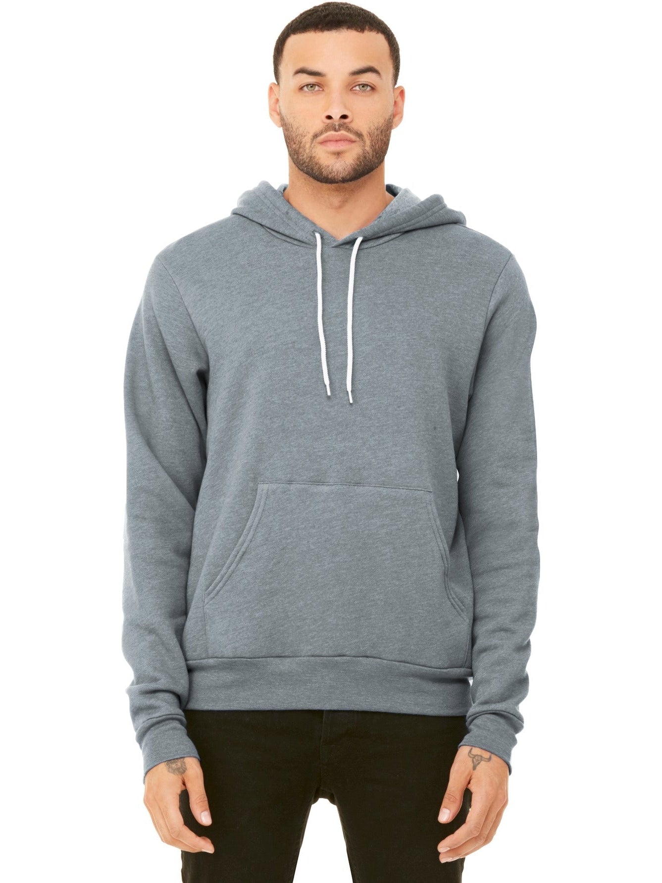 no-logo Bella+Canvas Sponge Fleece Pullover Hoodie-Regular-Bella&Canvas-Thread Logic