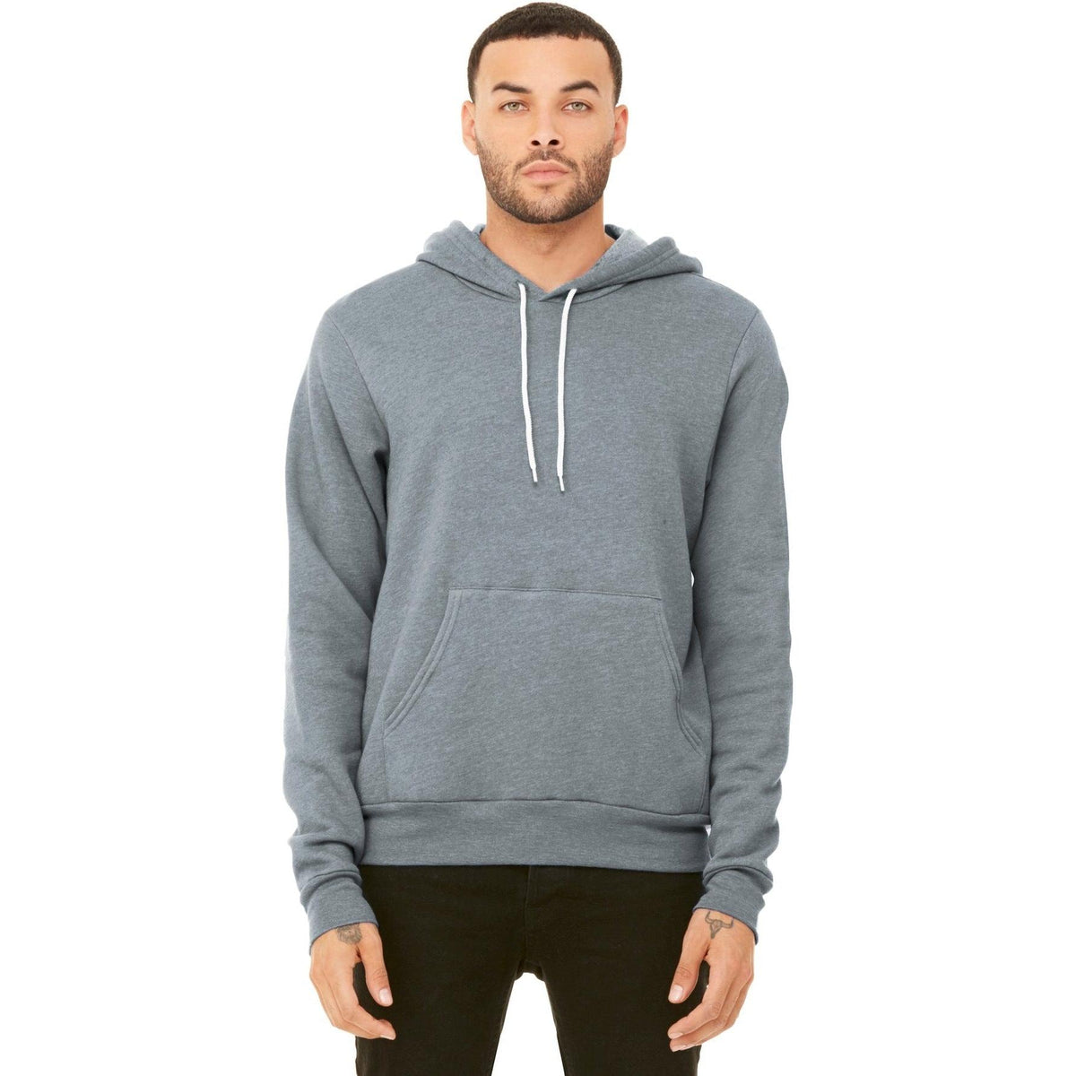 no-logo Bella+Canvas Sponge Fleece Pullover Hoodie-Regular-Bella&Canvas-Thread Logic