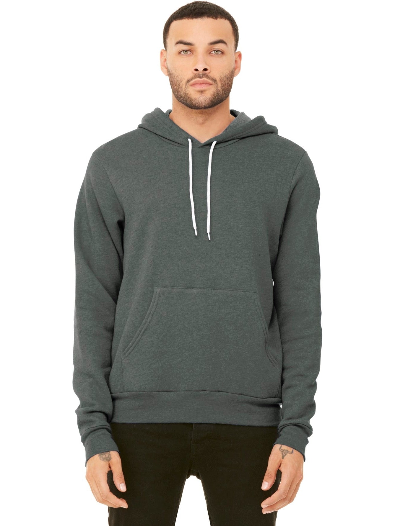 no-logo Bella+Canvas Sponge Fleece Pullover Hoodie-Regular-Bella&Canvas-Thread Logic