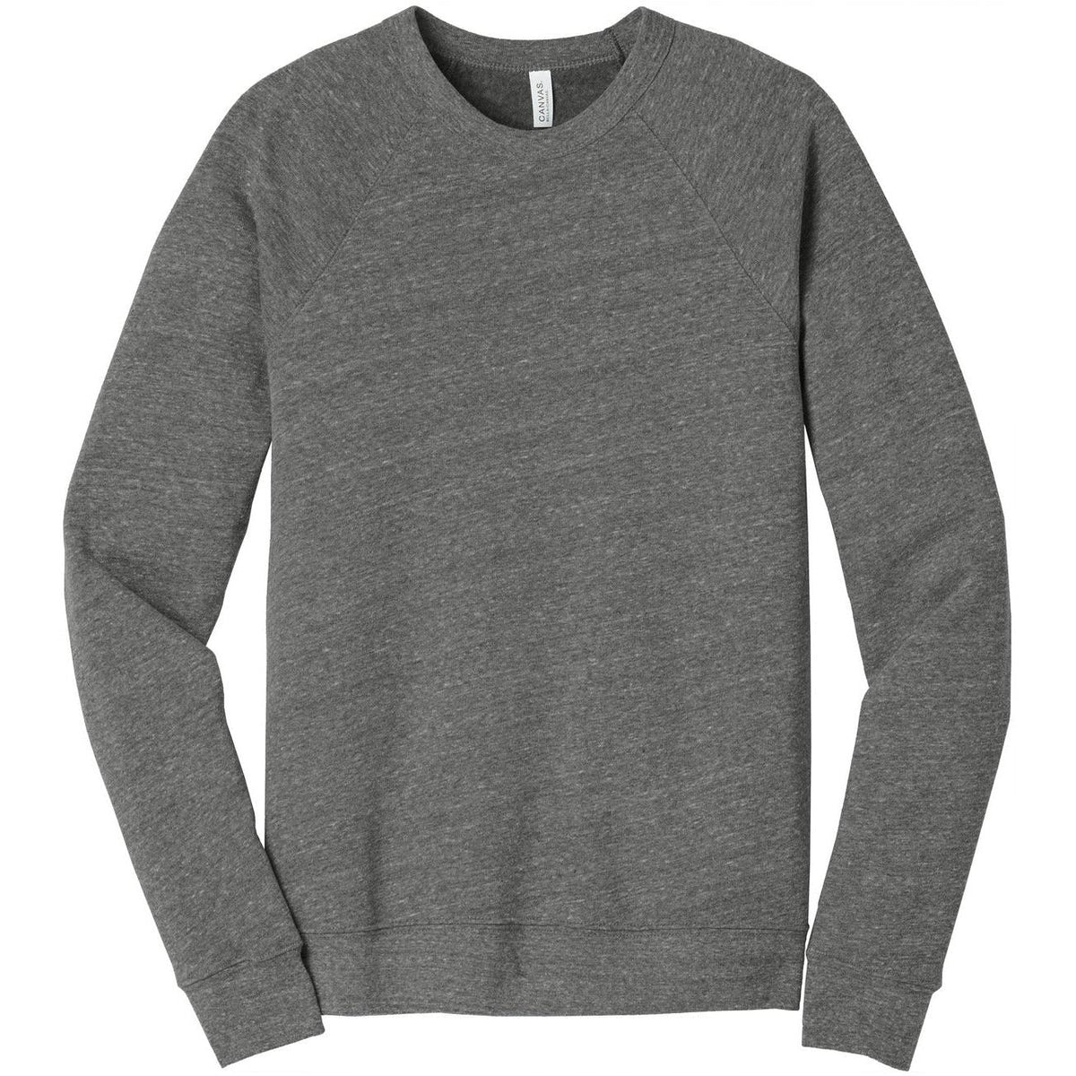 logo-left Bella+Canvas Sponge Fleece Raglan Sweatshirt