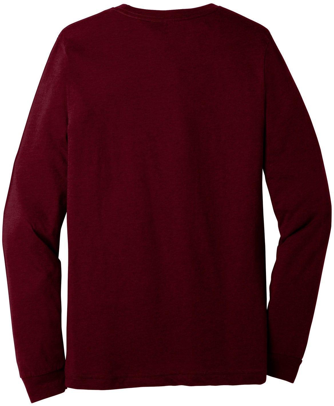 no-logo Bella+Canvas Unisex Heather CVC Long Sleeve Tee-Regular-Bella&Canvas-Thread Logic