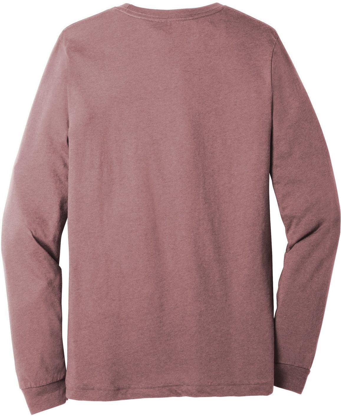 no-logo Bella+Canvas Unisex Heather CVC Long Sleeve Tee-Regular-Bella&Canvas-Thread Logic