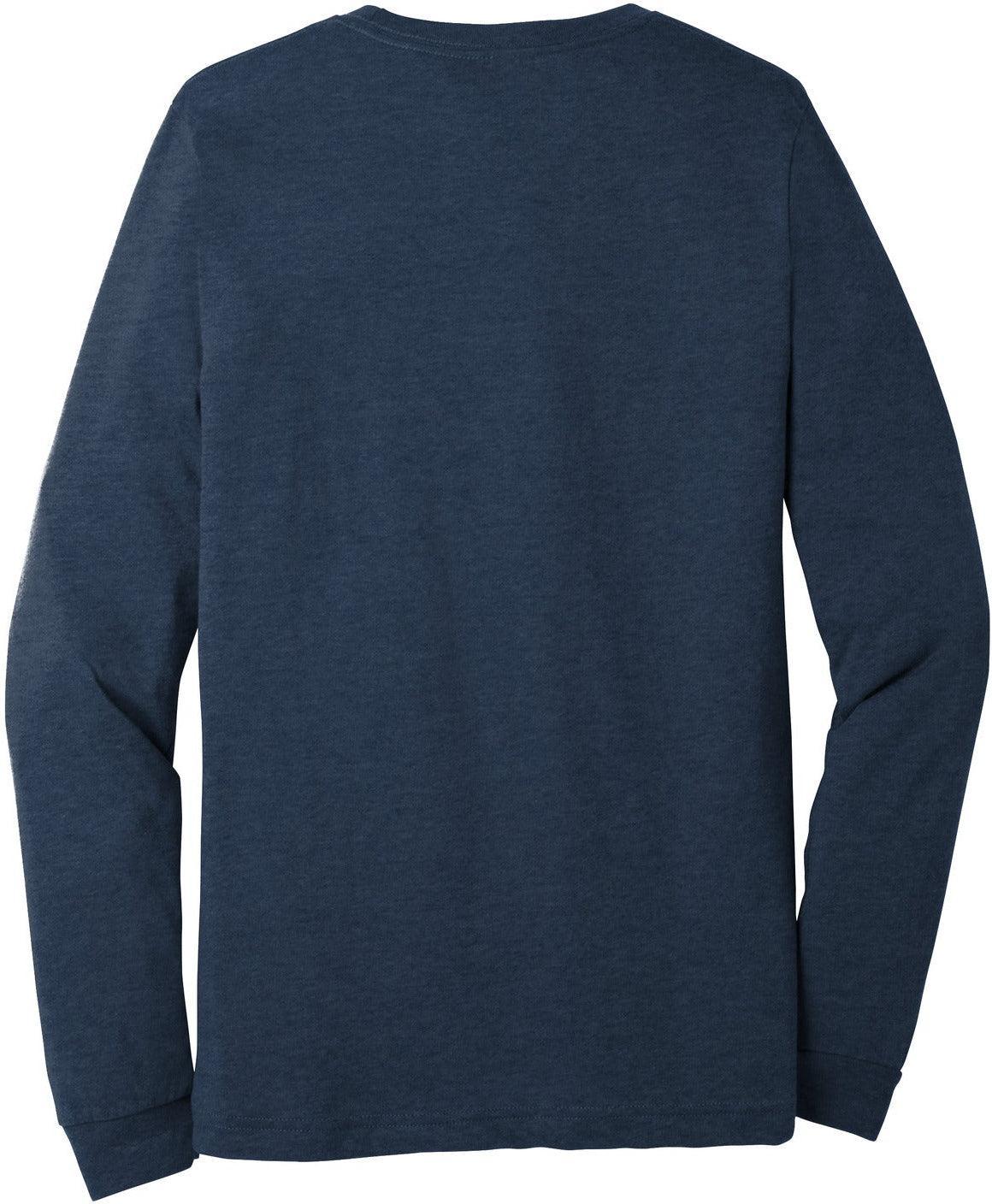 no-logo Bella+Canvas Unisex Heather CVC Long Sleeve Tee-Regular-Bella&Canvas-Thread Logic