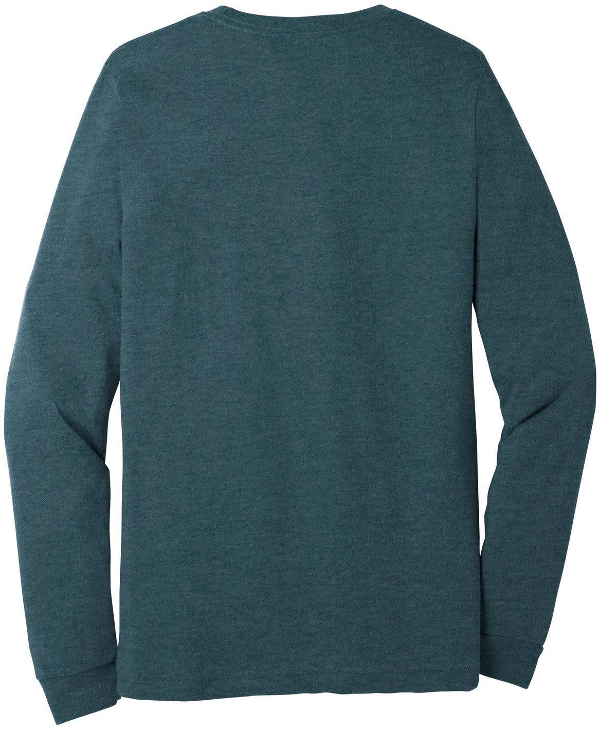 no-logo Bella+Canvas Unisex Heather CVC Long Sleeve Tee-Regular-Bella&Canvas-Thread Logic