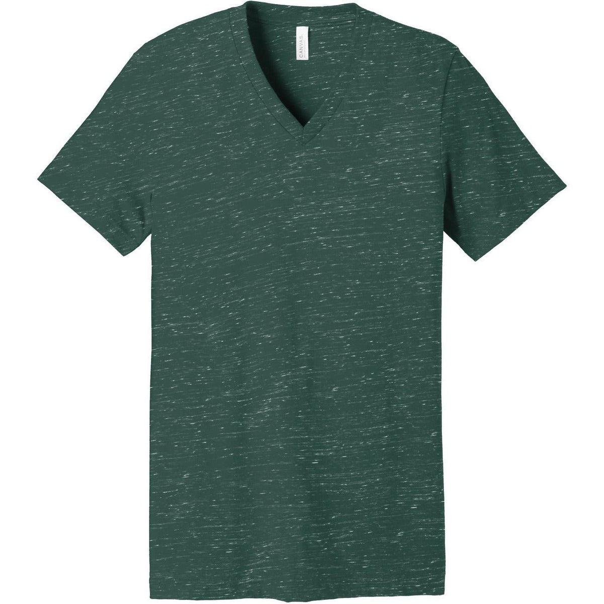 no-logo Bella+Canvas Unisex Textured Jersey V-Neck Tee