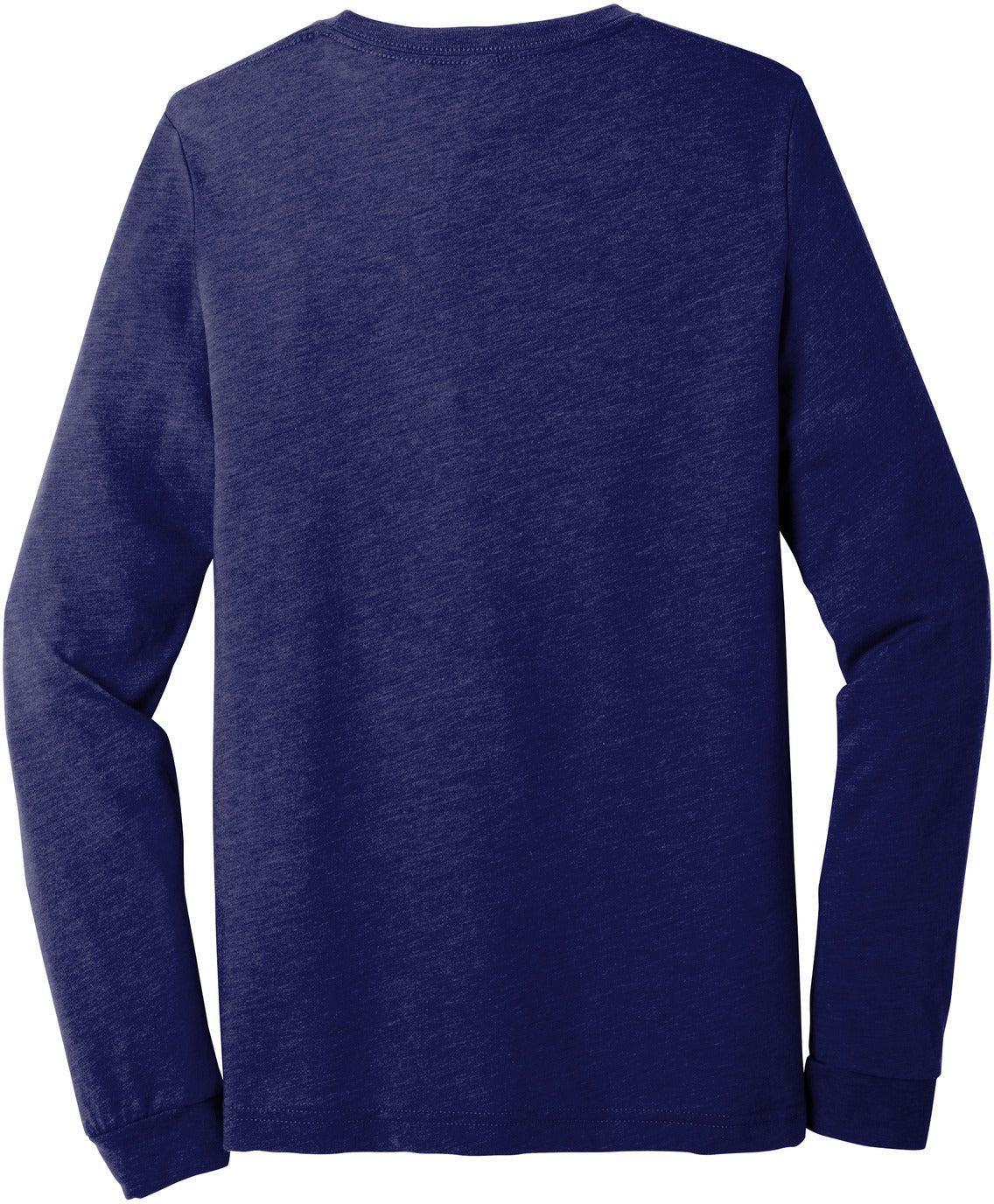 no-logo Bella+Canvas Unisex Triblend Long Sleeve Tee-Regular-Bella&Canvas-Thread Logic