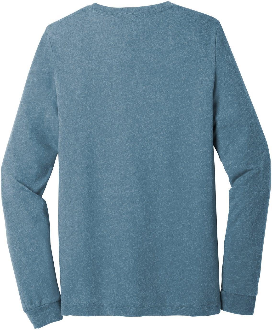 no-logo Bella+Canvas Unisex Triblend Long Sleeve Tee-Regular-Bella&Canvas-Thread Logic