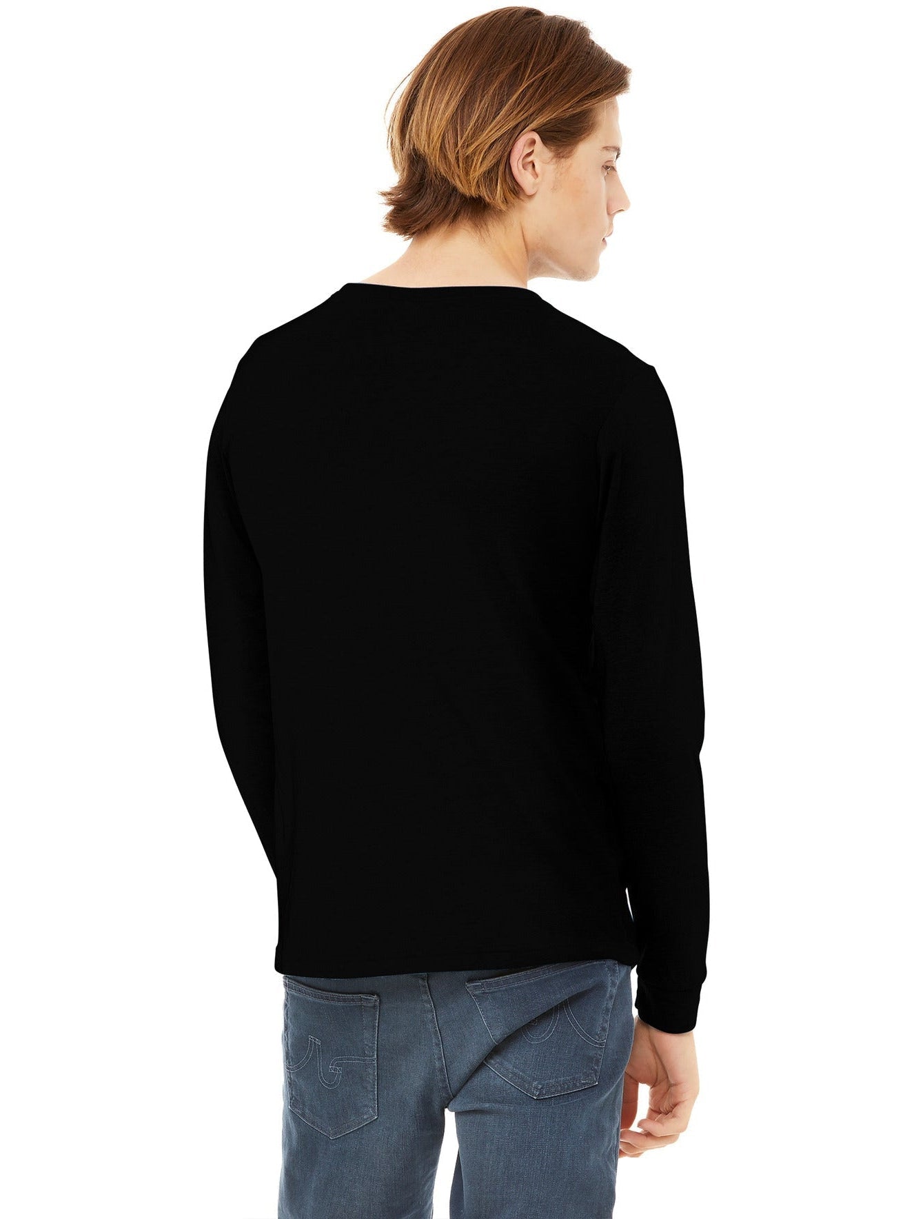 no-logo Bella+Canvas Unisex Triblend Long Sleeve Tee-Regular-Bella&Canvas-Thread Logic