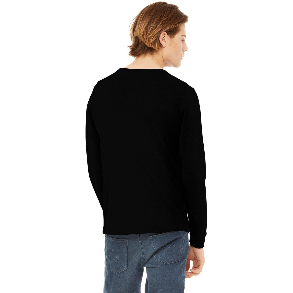 no-logo Bella+Canvas Unisex Triblend Long Sleeve Tee-Regular-Bella&Canvas-Thread Logic