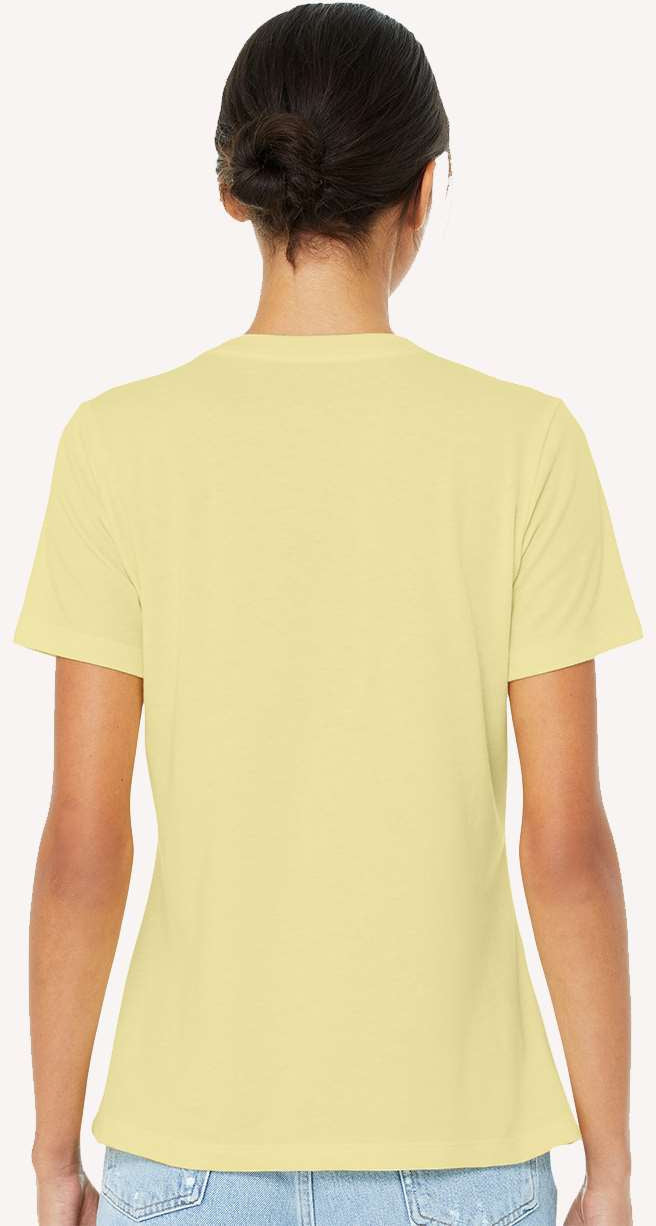 no-logo Bella+Canvas Women’s Relaxed Fit Heather CVC Tee-T-Shirts-Bella&Canvas-Thread Logic