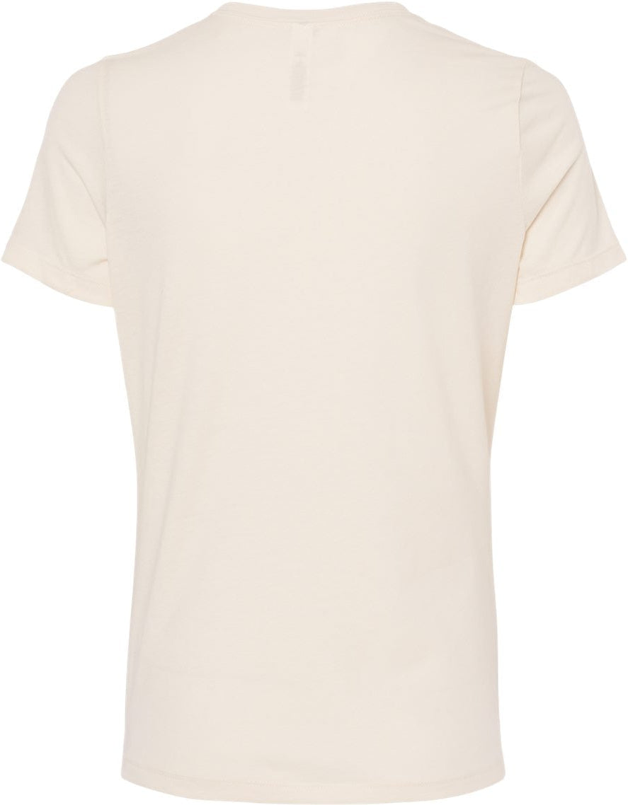 no-logo Bella+Canvas Women’s Relaxed Fit Heather CVC Tee-T-Shirts-Bella&Canvas-Thread Logic