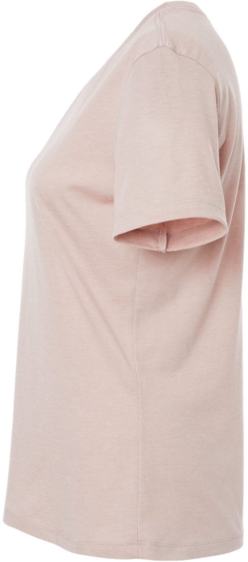 no-logo Bella+Canvas Women’s Relaxed Fit Heather CVC Tee-T-Shirts-Bella&Canvas-Thread Logic