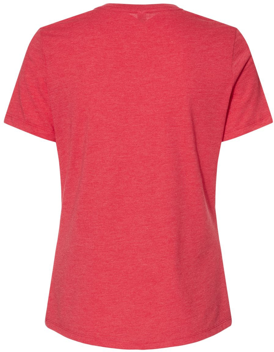 no-logo Bella+Canvas Women’s Relaxed Fit Heather CVC Tee-T-Shirts-Bella&Canvas-Thread Logic
