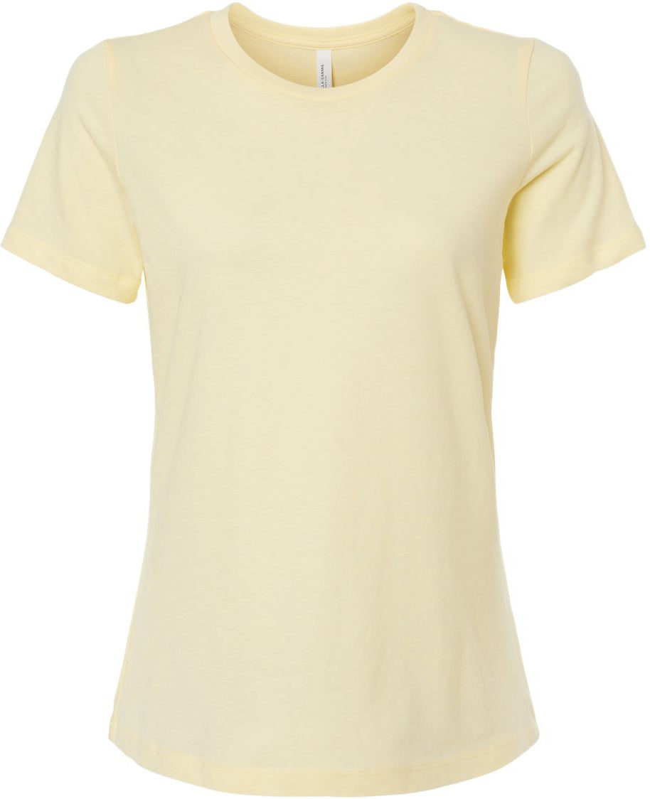 Bella+Canvas Women’s Relaxed Fit Heather CVC Tee