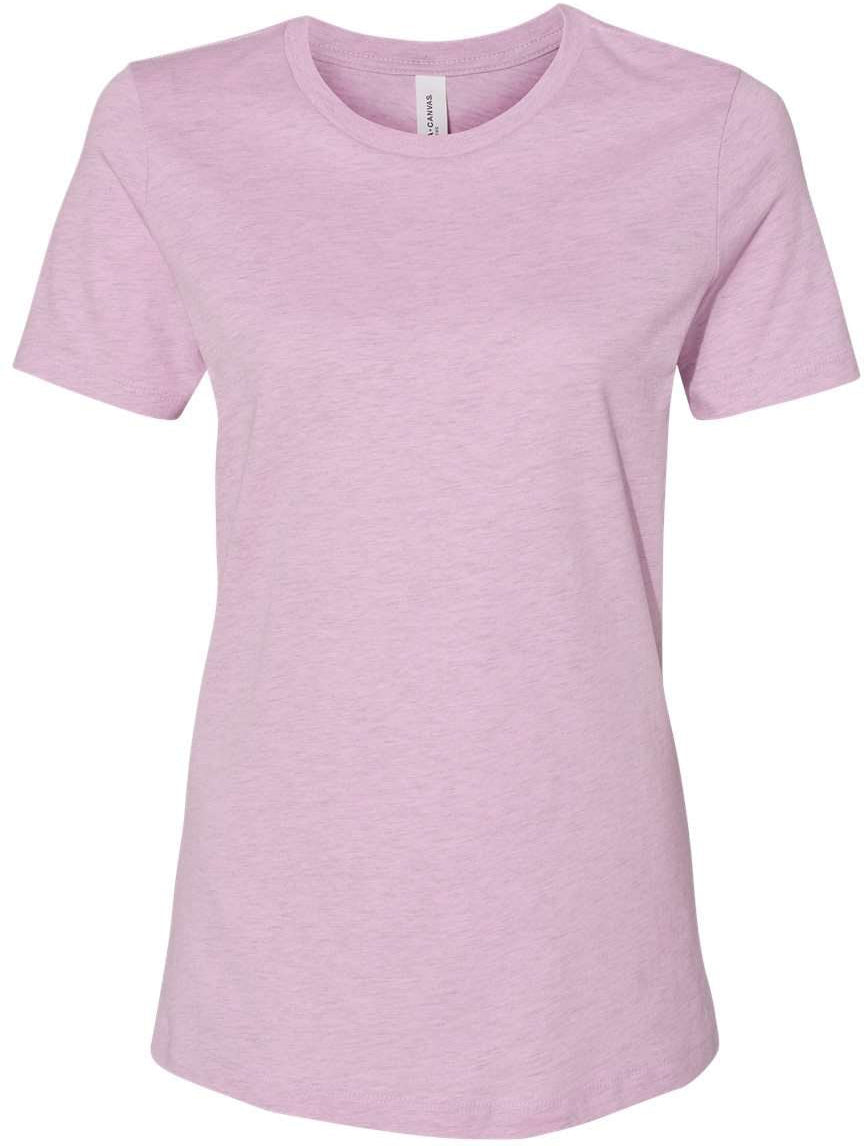 Bella+Canvas Women’s Relaxed Fit Heather CVC Tee