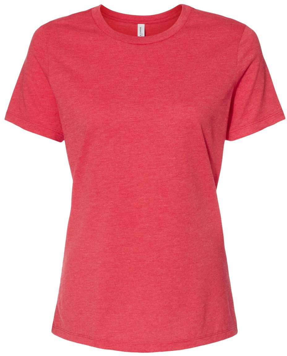 Bella+Canvas Women’s Relaxed Fit Heather CVC Tee