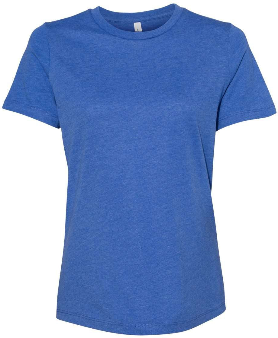 Bella+Canvas Women’s Relaxed Fit Heather CVC Tee