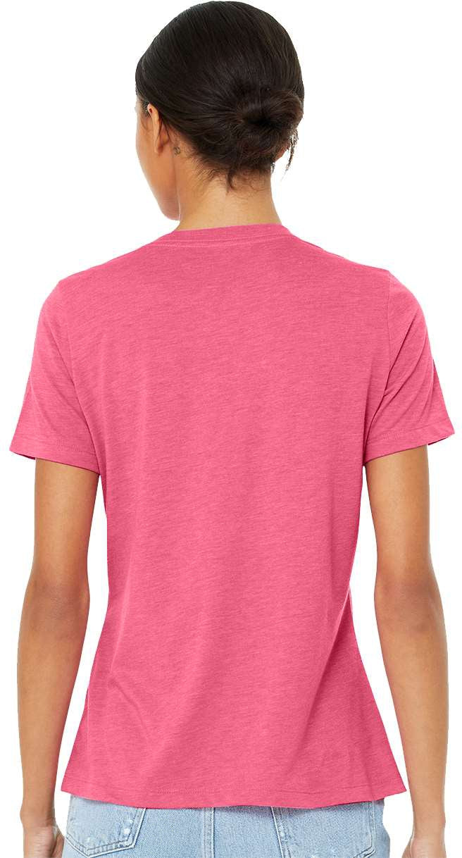 no-logo Bella+Canvas Women’s Relaxed Fit Triblend Tee-T-Shirts-Bella&Canvas-Thread Logic