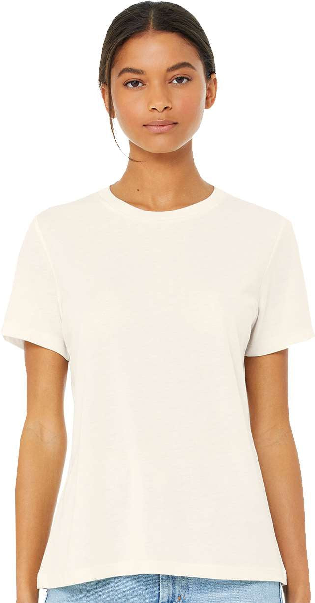 no-logo Bella+Canvas Women’s Relaxed Fit Triblend Tee-T-Shirts-Bella&Canvas-Thread Logic