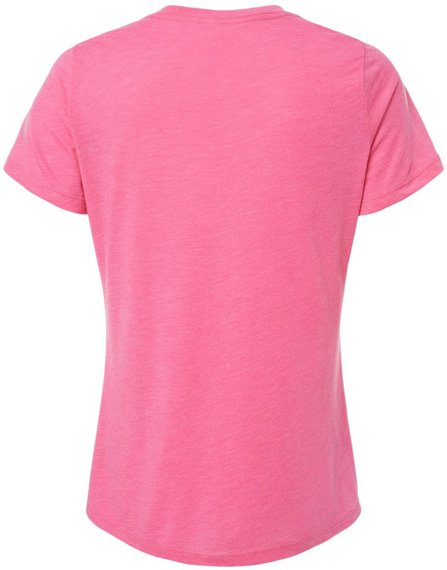 no-logo Bella+Canvas Women’s Relaxed Fit Triblend Tee-T-Shirts-Bella&Canvas-Thread Logic