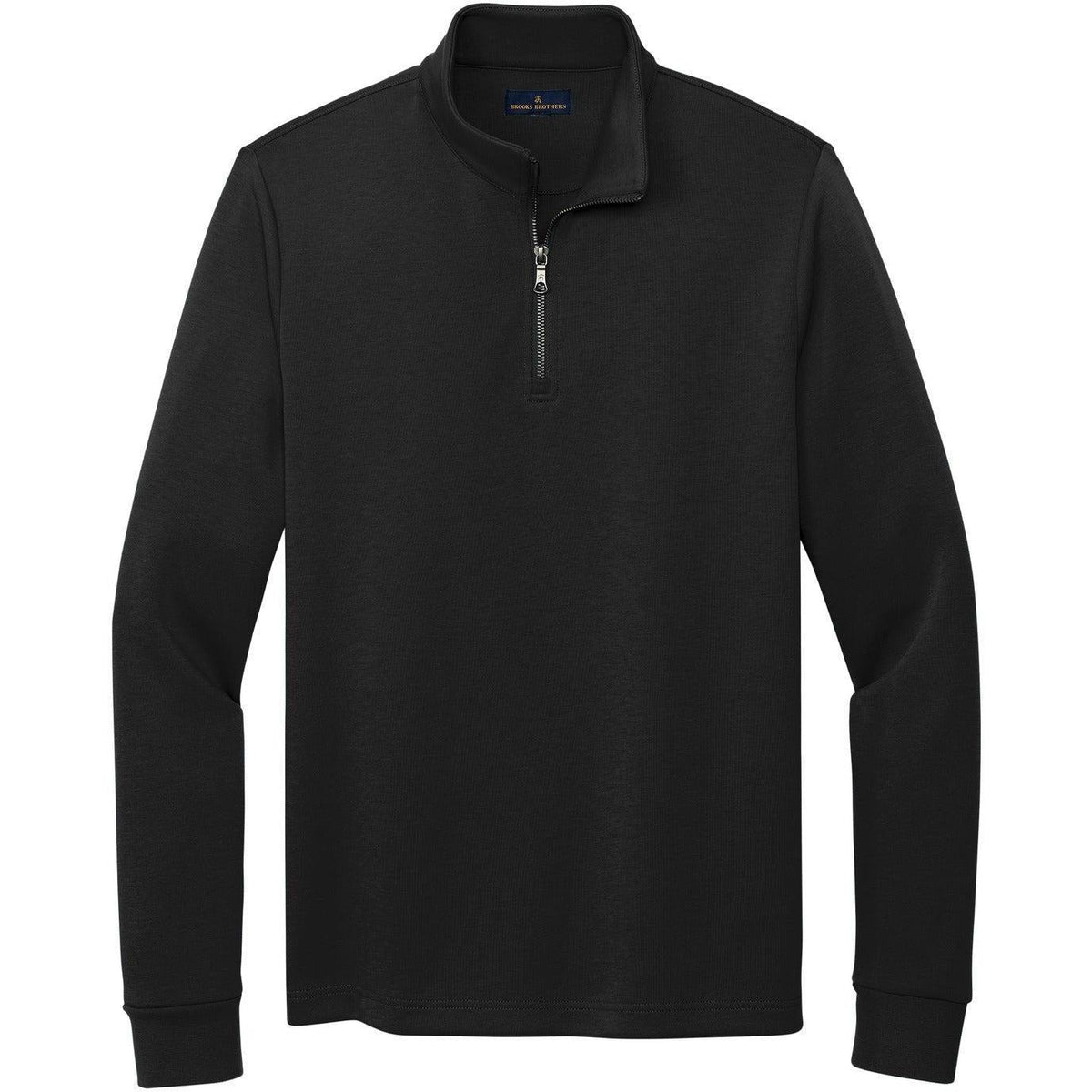 no-logo Brooks Brothers Double-Knit 1/4-Zip