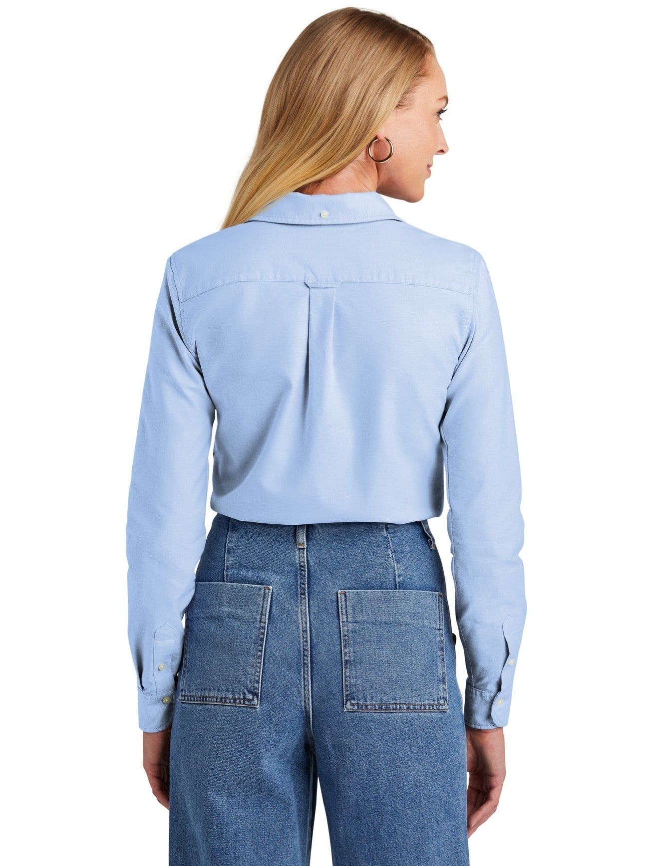 no-logo Brooks Brothers Ladies Casual Oxford Cloth Shirt-New-Brooks Brothers-Thread Logic