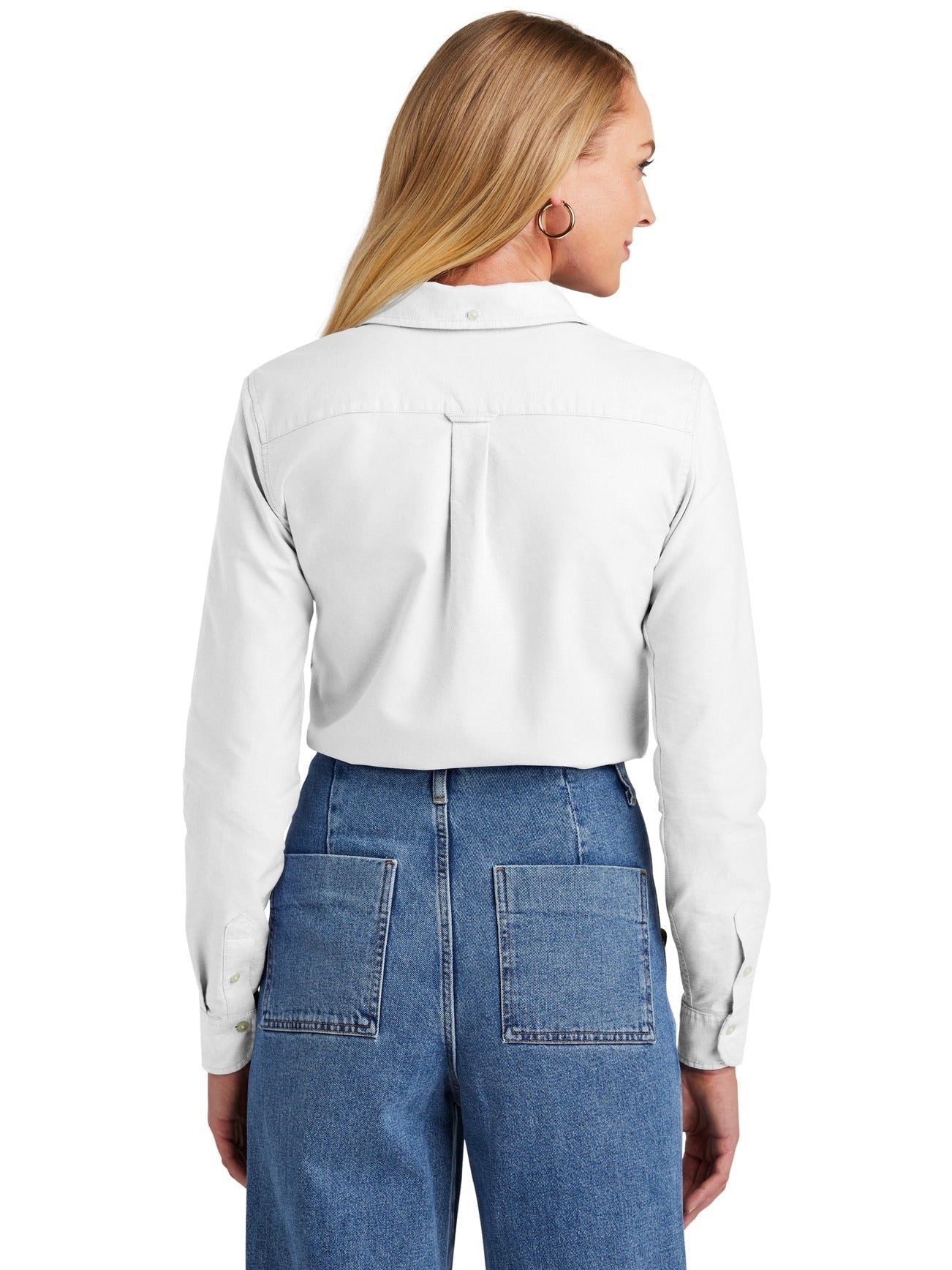 no-logo Brooks Brothers Ladies Casual Oxford Cloth Shirt-New-Brooks Brothers-Thread Logic