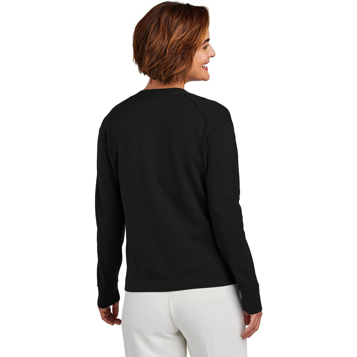 no-logo Brooks Brothers Ladies Cotton Stretch Cardigan Sweater-New-Brooks Brothers-Thread Logic