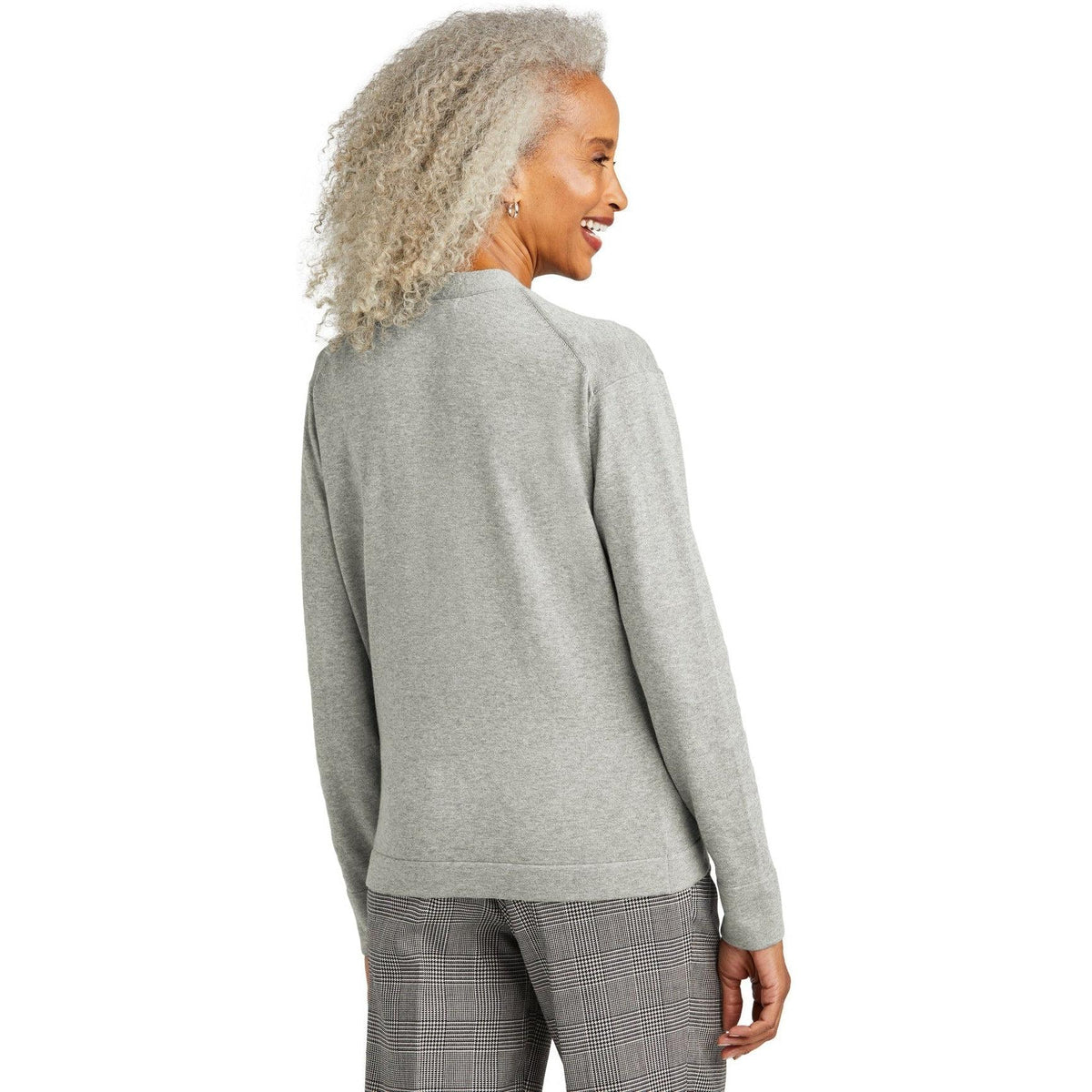 no-logo Brooks Brothers Ladies Cotton Stretch Cardigan Sweater-New-Brooks Brothers-Thread Logic