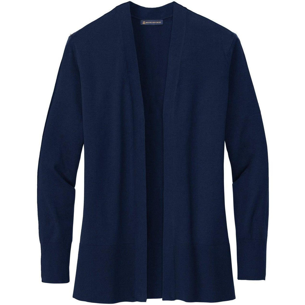 no-logo Brooks Brothers Ladies Cotton Stretch Long Cardigan Sweater