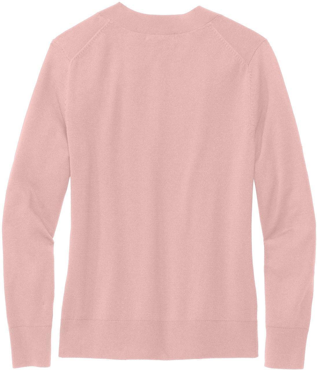 no-logo Brooks Brothers Ladies Cotton Stretch V-Neck Sweater-New-Brooks Brothers-Thread Logic