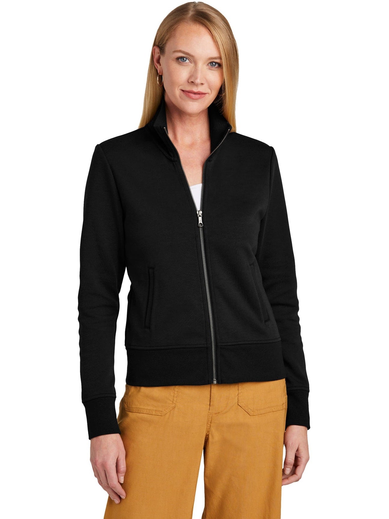 no-logo Brooks Brothers Ladies Double-Knit Full-Zip-New-Brooks Brothers-Thread Logic
