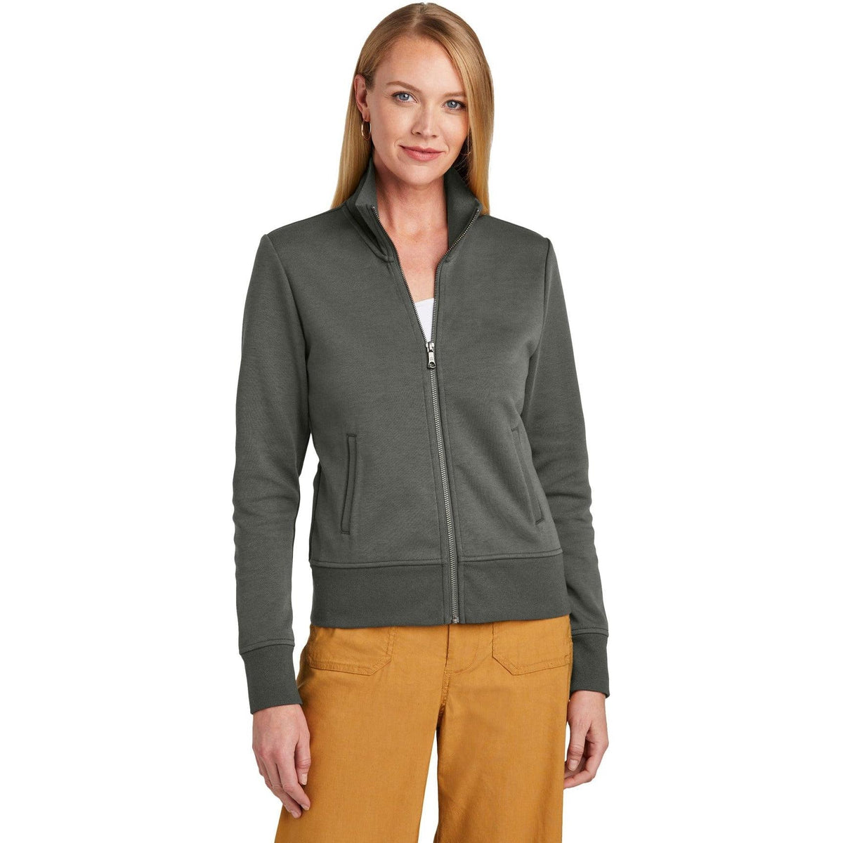 no-logo Brooks Brothers Ladies Double-Knit Full-Zip-New-Brooks Brothers-Thread Logic