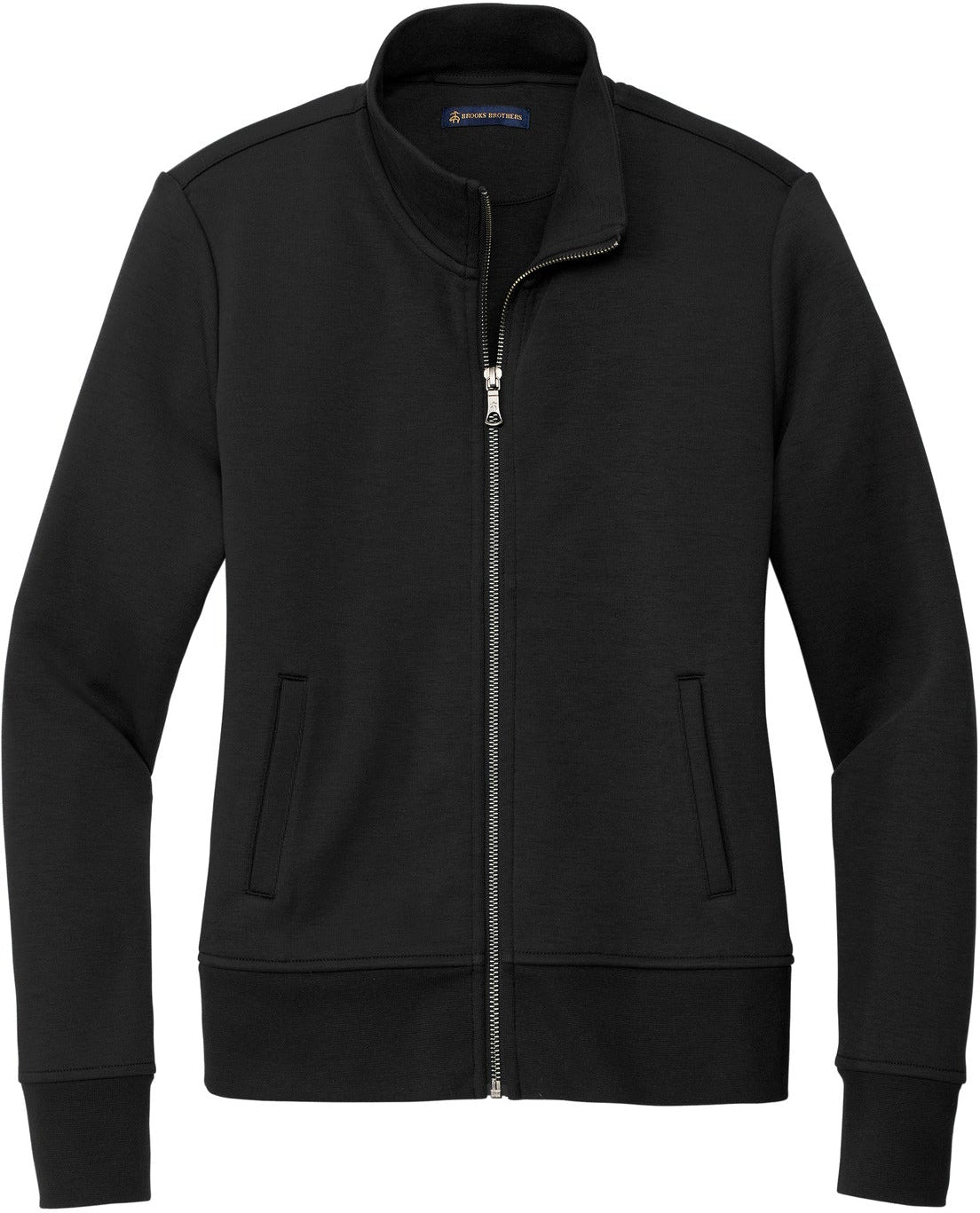 Brooks Brothers Ladies Double-Knit Full-Zip