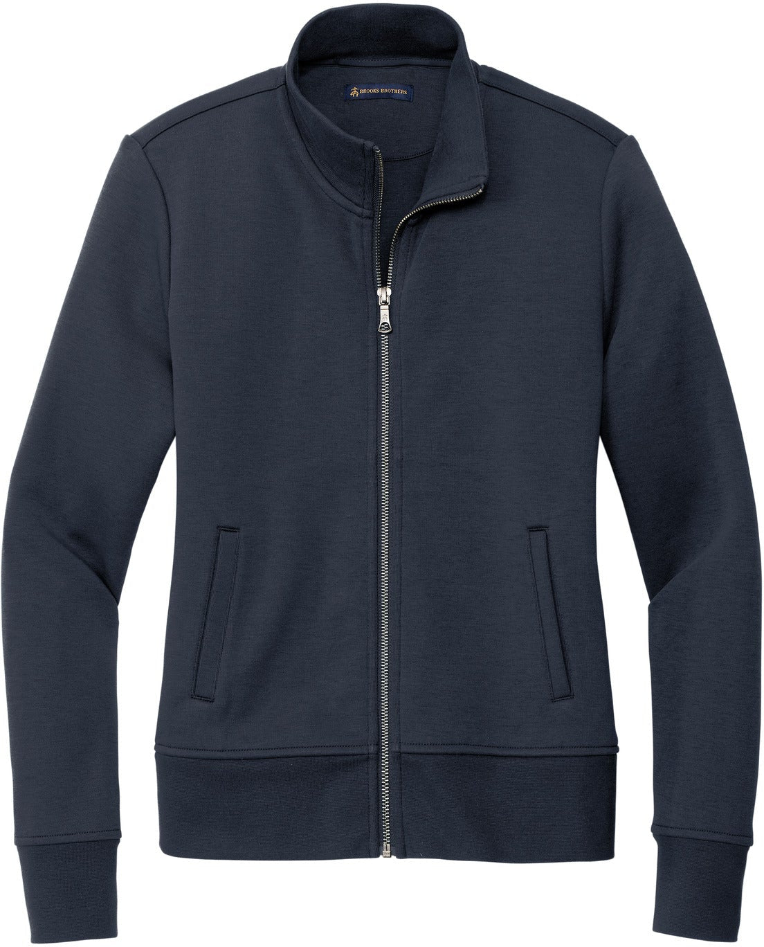 Brooks Brothers Ladies Double-Knit Full-Zip