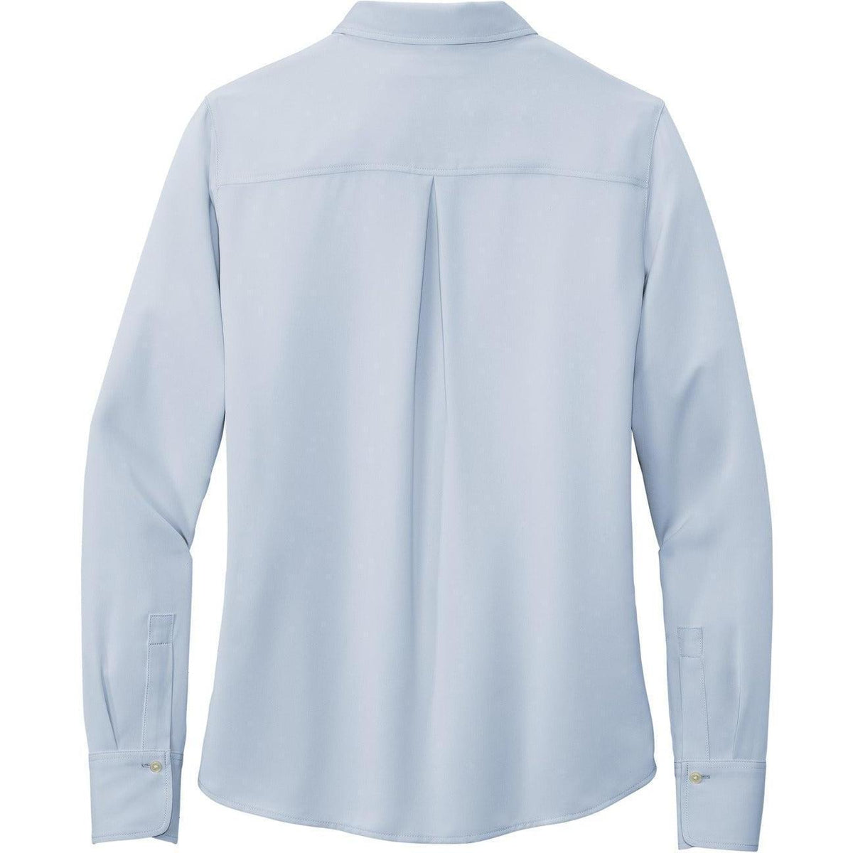 no-logo Brooks Brothers Ladies Full-Button Satin Blouse-New-Brooks Brothers-Thread Logic