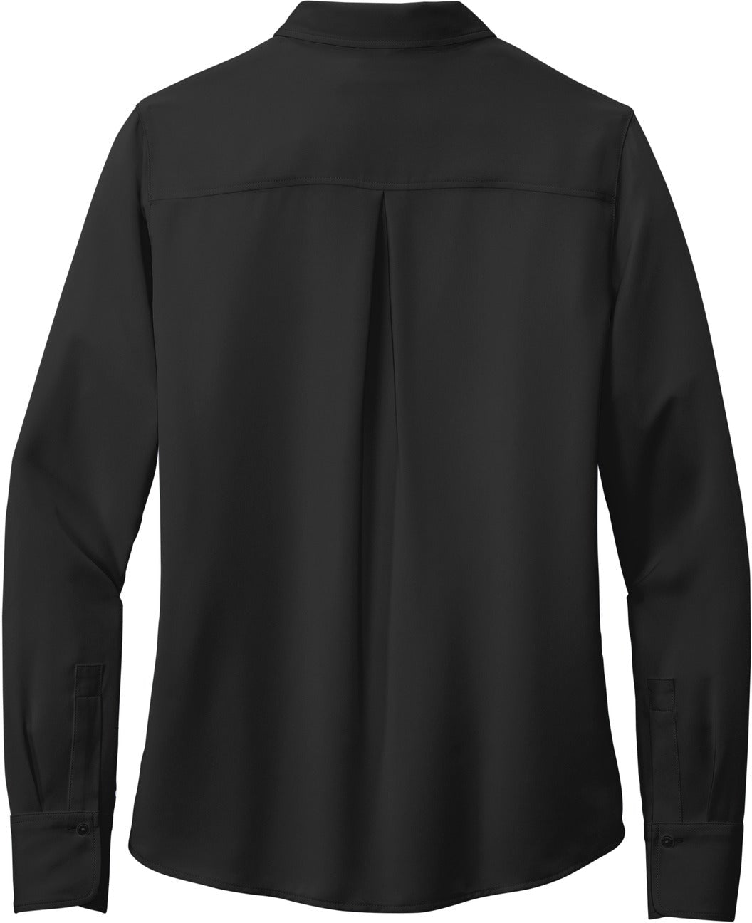 no-logo Brooks Brothers Ladies Full-Button Satin Blouse-New-Brooks Brothers-Thread Logic