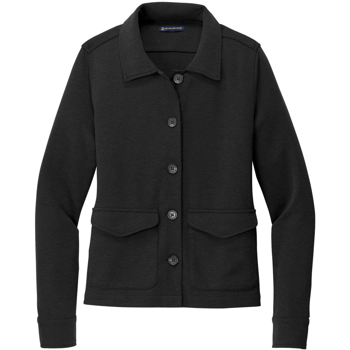 no-logo Brooks Brothers Ladies Mid-Layer Stretch Button Jacket