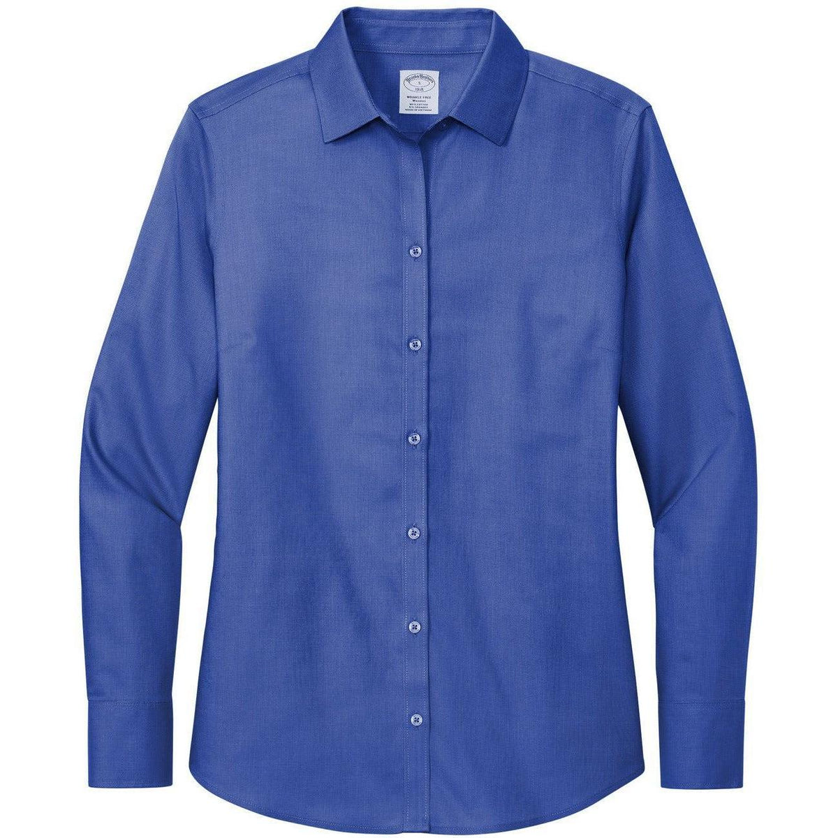 no-logo Brooks Brothers Ladies Wrinkle-Free Stretch Nailhead Shirt